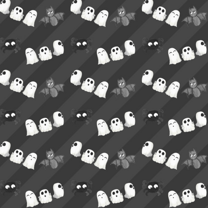 Spooky Gnomes Pattern 5 Quilting Cotton Fabric