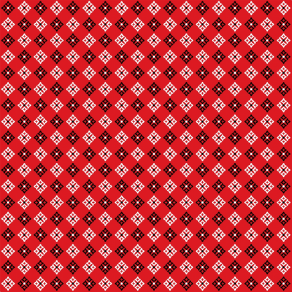 Red Bandana Pattern 5 Quilting Cotton Fabric
