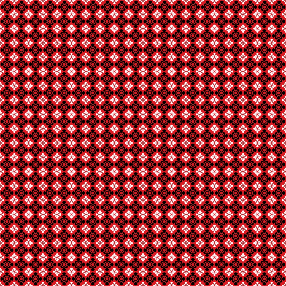 Red Bandana Pattern 8 Quilting Cotton Fabric