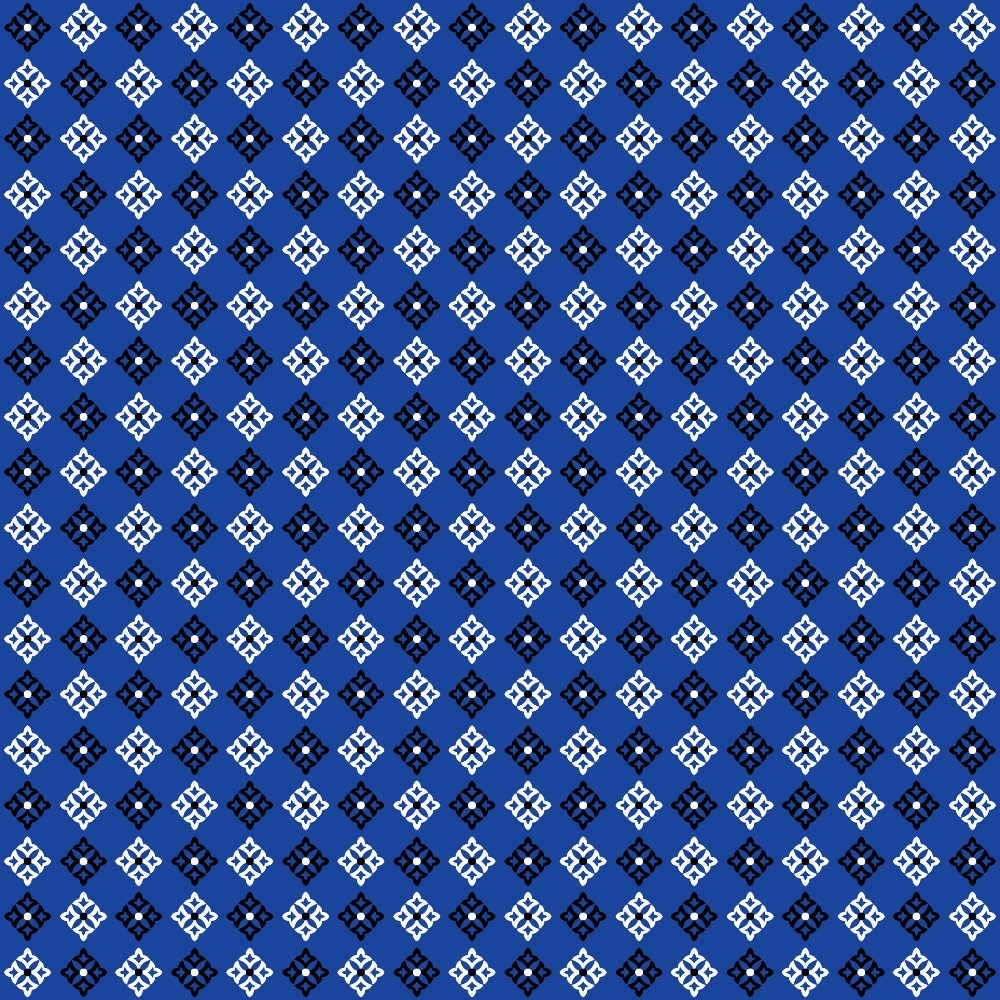 Blue Bandana Pattern 5 Quilting Cotton Fabric