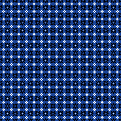 Blue Bandana Pattern 10 Quilting Cotton Fabric
