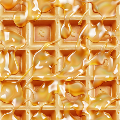 Butter Waffle Pattern 11 Quilting Cotton Fabric