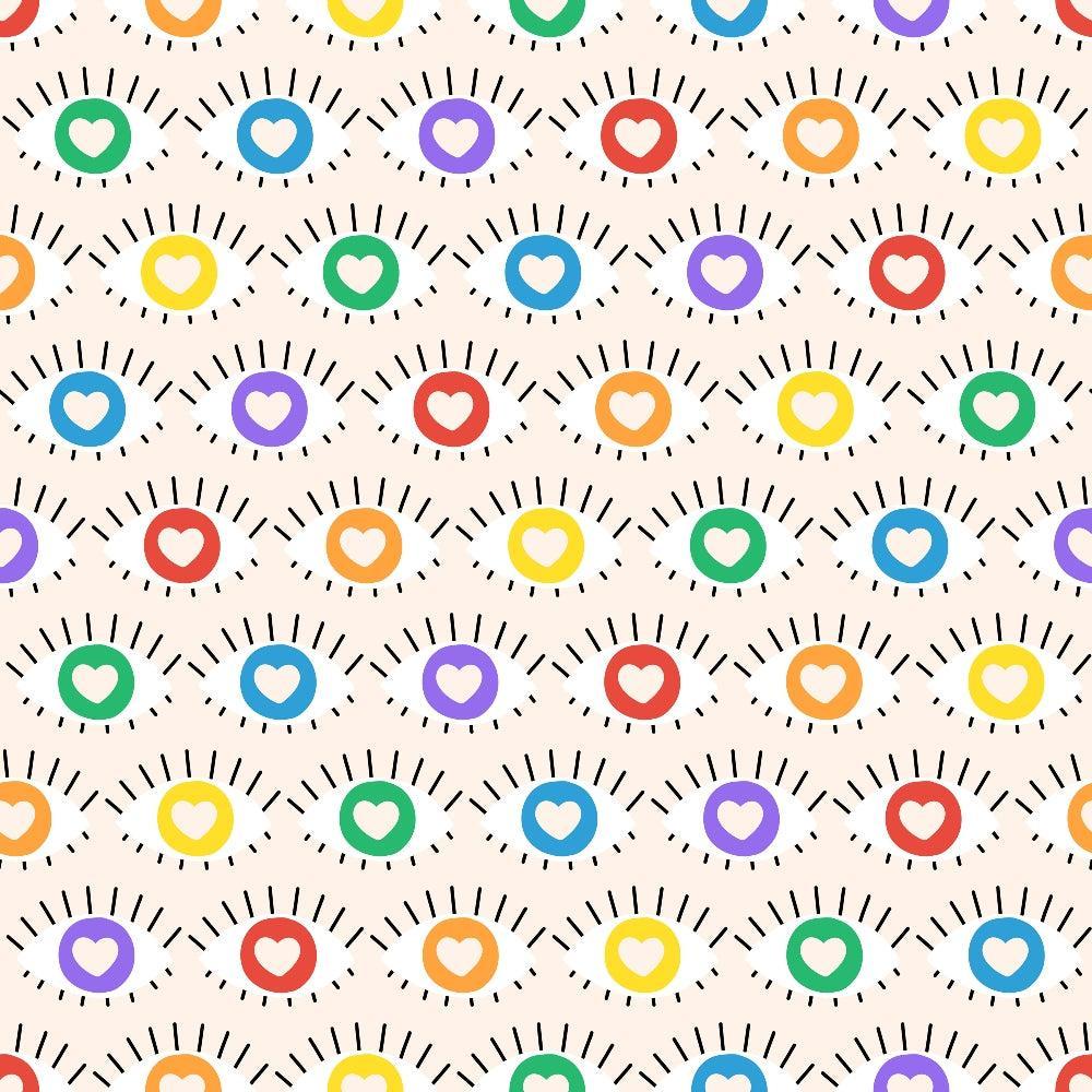 Love is Love Pattern 4 Quilting Cotton Fabric