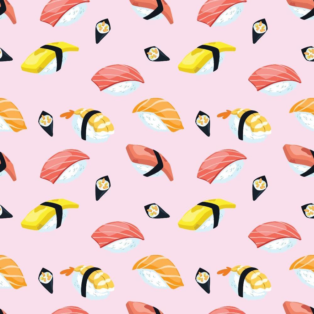 My Favorite Sushi Pattern 10 Quilting Cotton Fabric