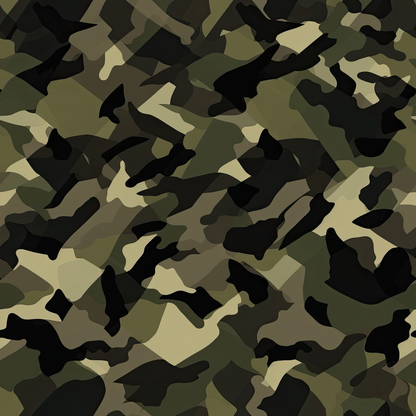 Military Camouflage Army Pattern 2 Quilting Cotton Fabric