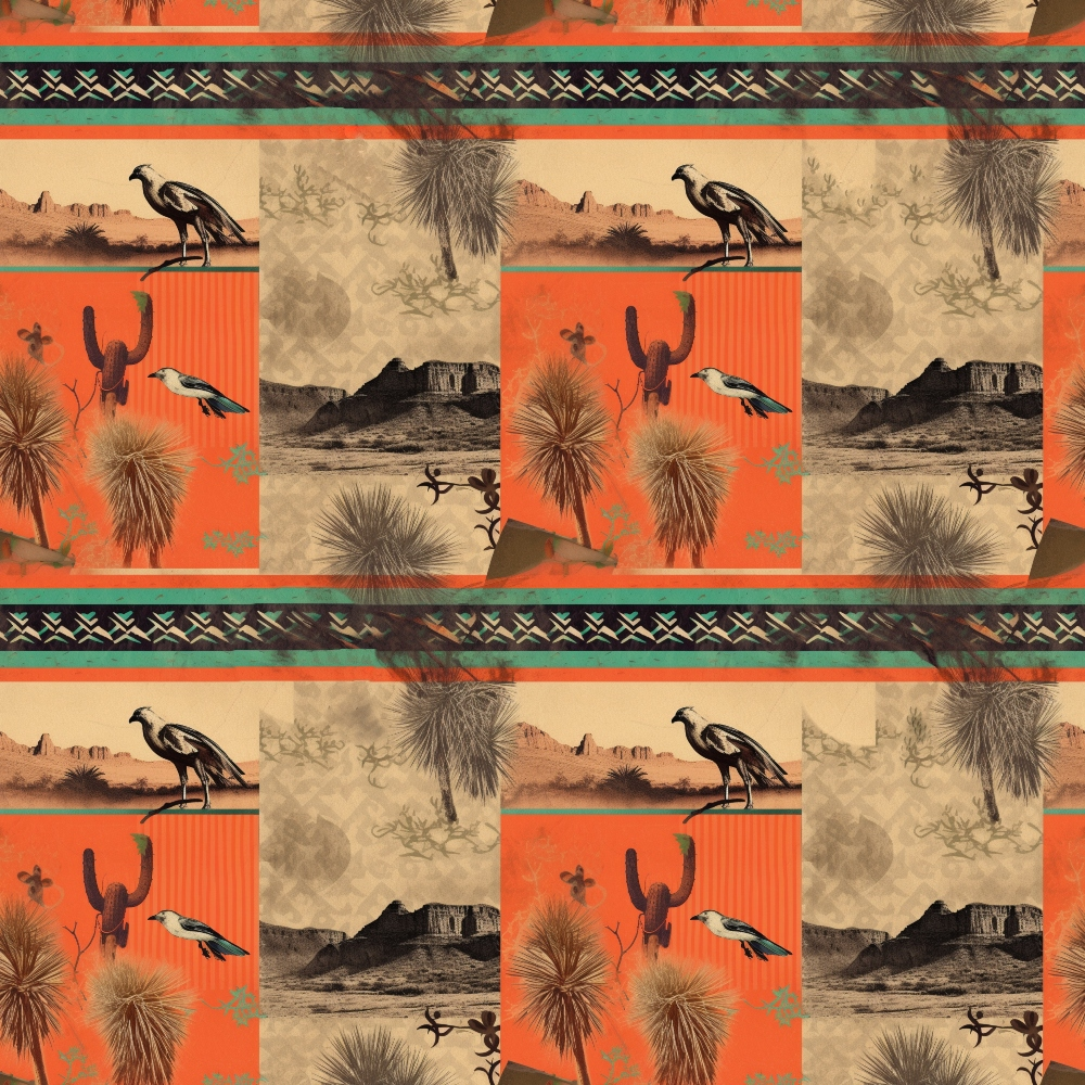 The Cowboy Life Pattern 10 Quilting Cotton Fabric