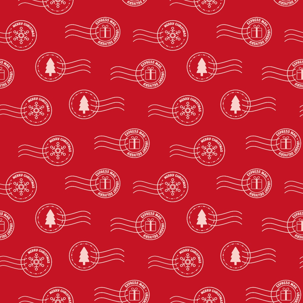 Letters to Santa Pattern 7 Quilting Cotton Fabric