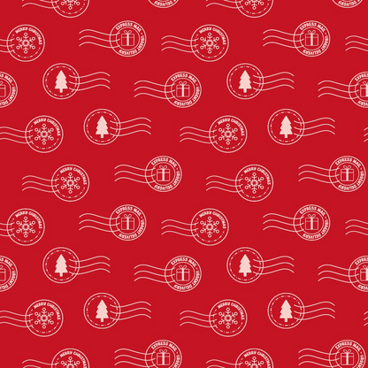 Letters to Santa Pattern 7 Quilting Cotton Fabric