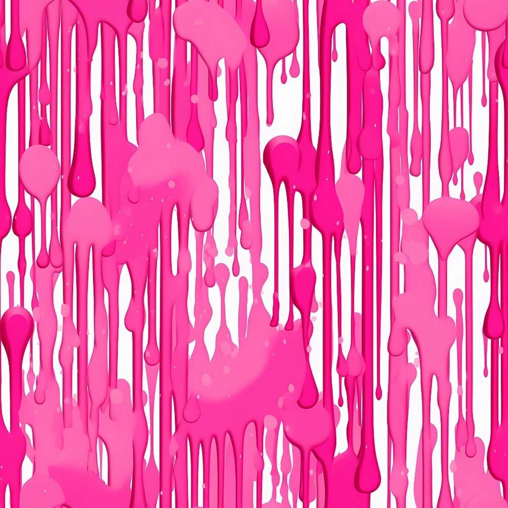 Dripping Pink Liquid Pattern 3 Quilting Cotton Fabric