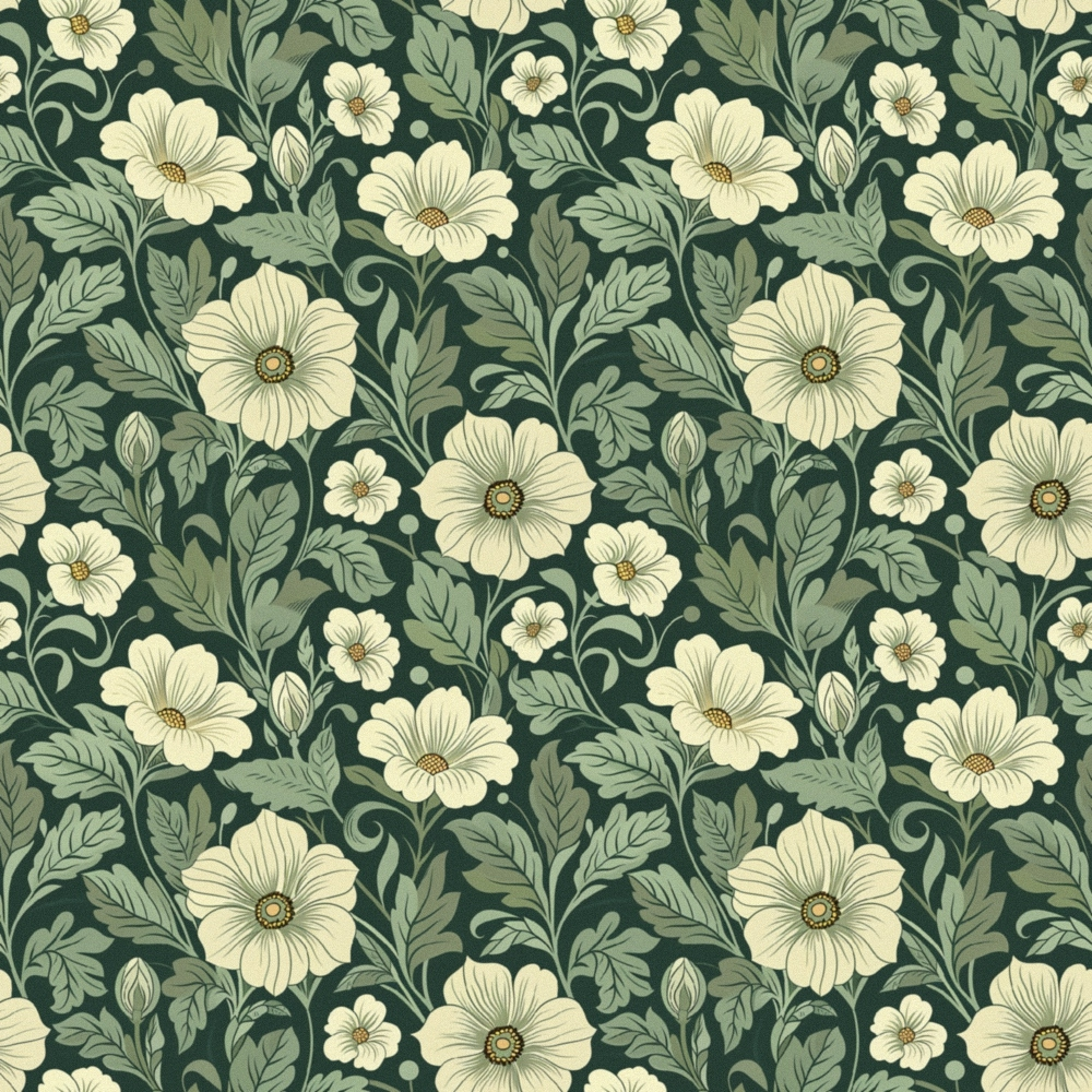 Heritage Garden Pattern 3 Quilting Cotton Fabric