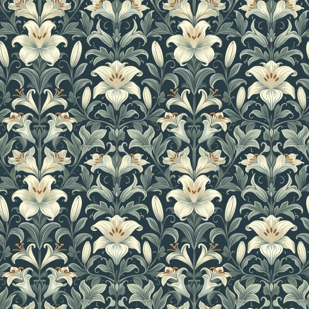 Heritage Garden Pattern 8 Quilting Cotton Fabric