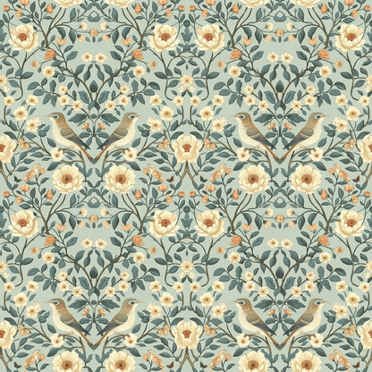 Heritage Garden Pattern 6 Quilting Cotton Fabric