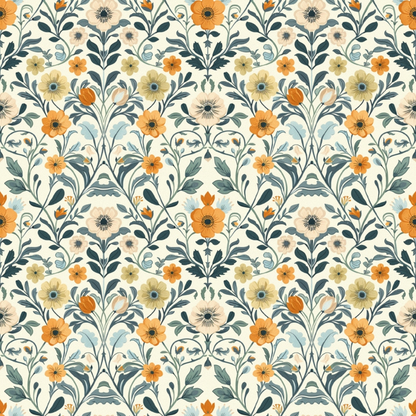 Heritage Garden Pattern 9 Quilting Cotton Fabric