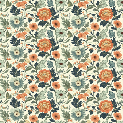 Heritage Garden Pattern 10 Quilting Cotton Fabric