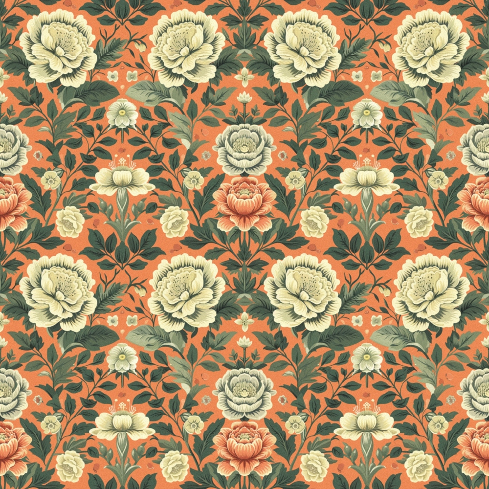 Heritage Garden Pattern 11 Quilting Cotton Fabric