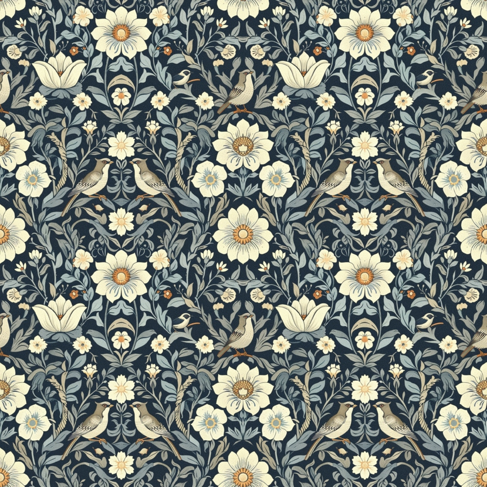 Heritage Garden Pattern 17 Quilting Cotton Fabric