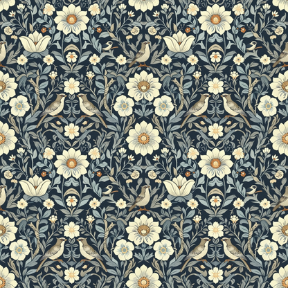 Heritage Garden Pattern 17 Quilting Cotton Fabric