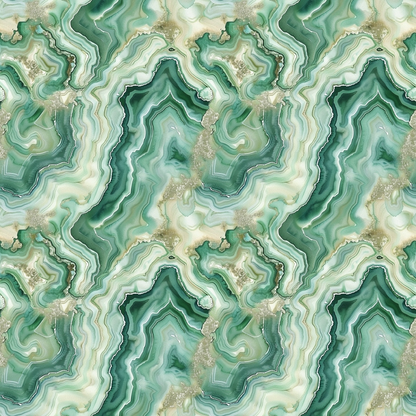 - Agate Gemstones Pattern 5 Quilting Cotton Fabric  
- green  
- teal  
- cream  
- beige  
- marbled  
- swirling  
- organic  
- natural  
- abstract  
- smooth  
- premium  
- quilting  
- cotton  
- fabric
