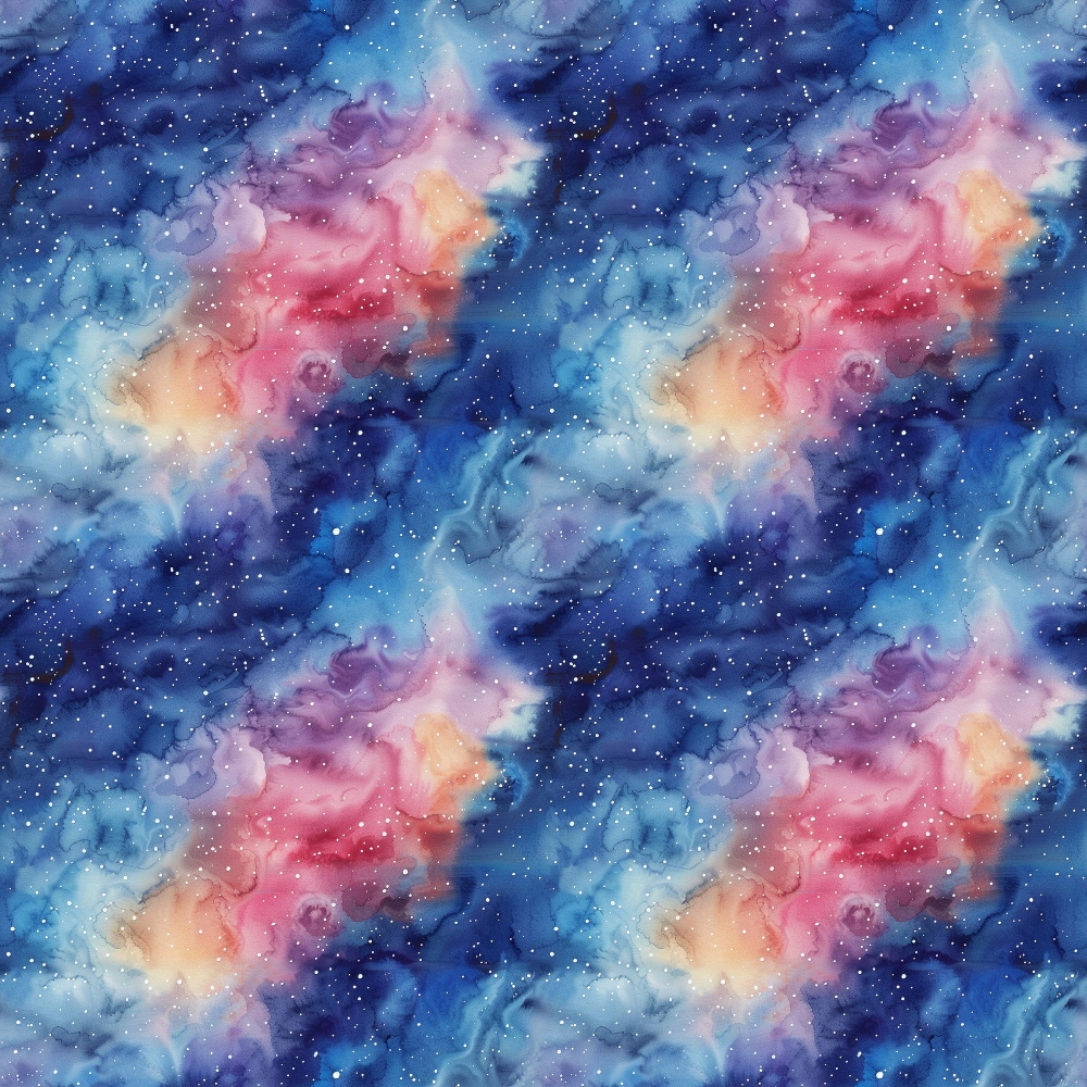 Solar System Pattern 20 Quilting Cotton Fabric