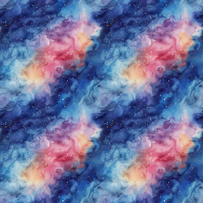 Solar System Pattern 20 Quilting Cotton Fabric