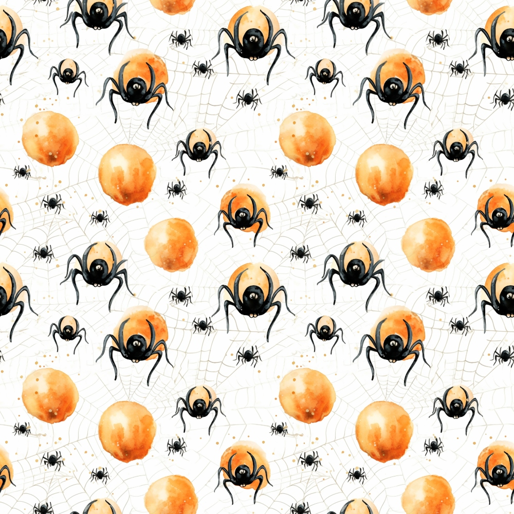 Spooky Season Pattern 4 Quilting Cotton Fabric