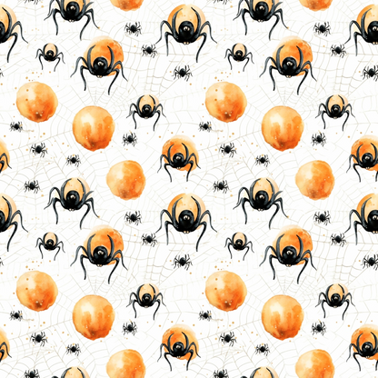 Spooky Season Pattern 4 Quilting Cotton Fabric