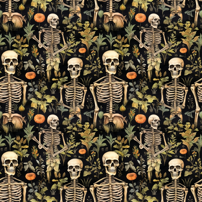 Spooky Season Pattern 16 Quilting Cotton Fabric