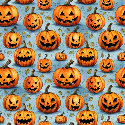 Spooky Season Pattern 23 Quilting Cotton Fabric
