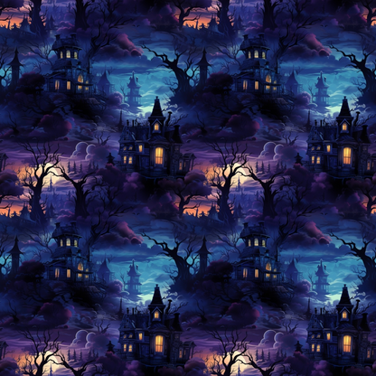 Spooky Season Pattern 26 Quilting Cotton Fabric