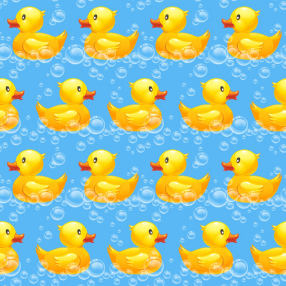 Ducks in the Tub Quilting Cotton Fabric