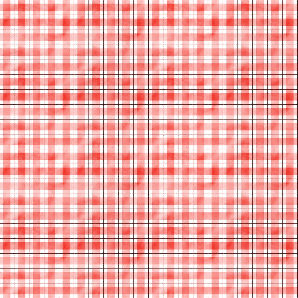 Watercolor Lumberjack Plaid Pattern 11 Quilting Cotton Fabric