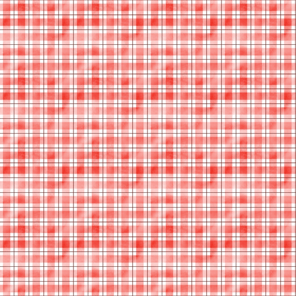 Watercolor Lumberjack Plaid Pattern 11 Quilting Cotton Fabric