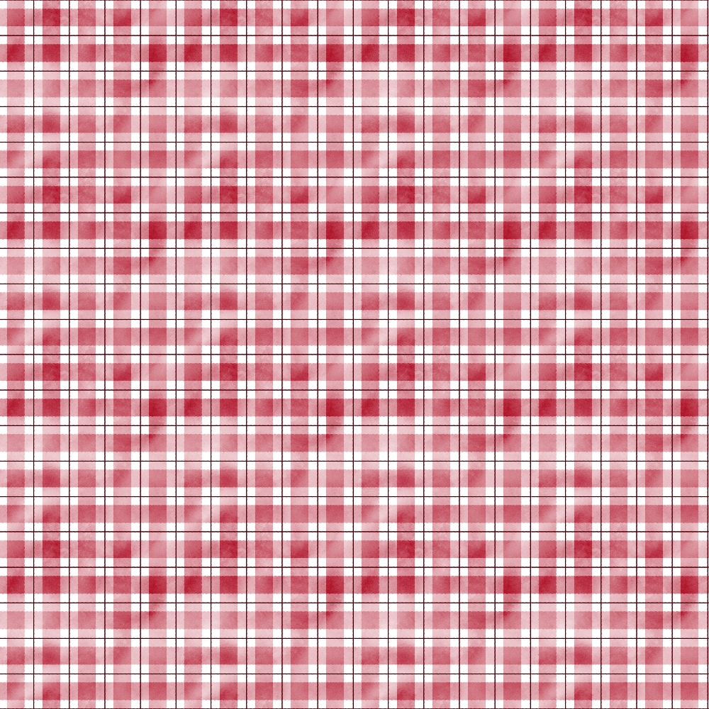 Watercolor Lumberjack Plaid Pattern 12 Quilting Cotton Fabric