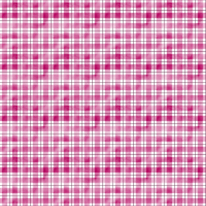 Watercolor Lumberjack Plaid Pattern 17 Quilting Cotton Fabric