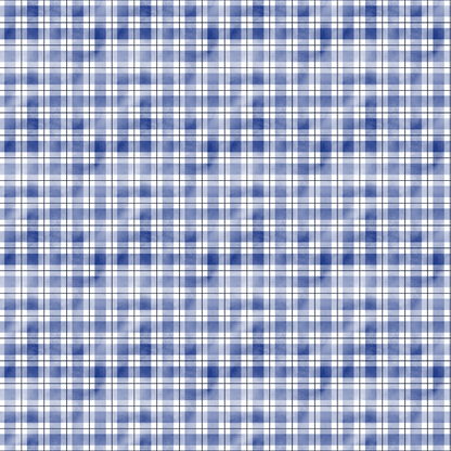 Watercolor Lumberjack Plaid Pattern 27 Quilting Cotton Fabric