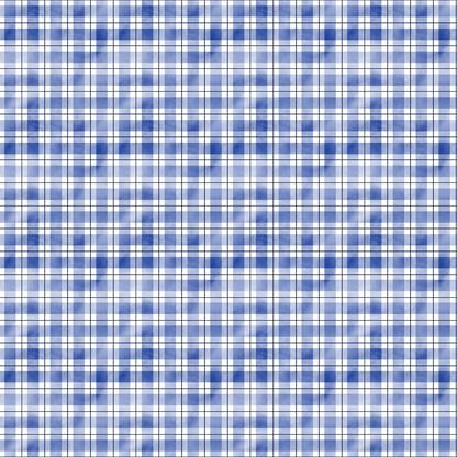 Watercolor Lumberjack Plaid Pattern 28 Quilting Cotton Fabric