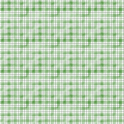 Watercolor Lumberjack Plaid Pattern 38 Quilting Cotton Fabric
