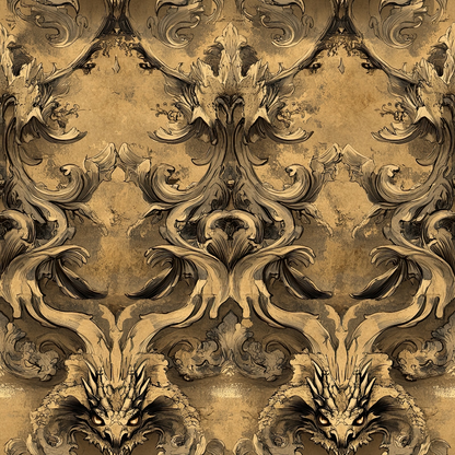 Draconian Royale Pattern 11 Quilting Cotton Fabric