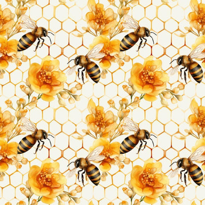 Welcome to the Honeycomb Pattern 3 Quilting Cotton Fabric