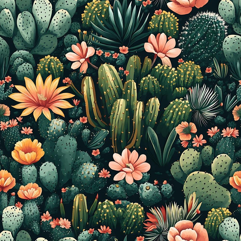 Cactus Gardens Pattern 3 Quilting Cotton Fabric