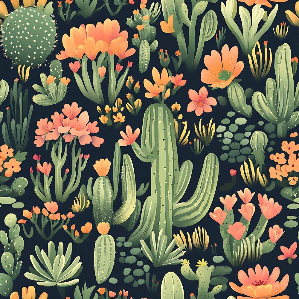 Cactus Gardens Pattern 4 Quilting Cotton Fabric