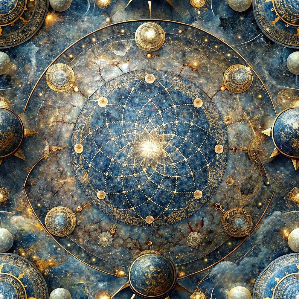 Celestial Elements Pattern 2 Quilting Cotton Fabric