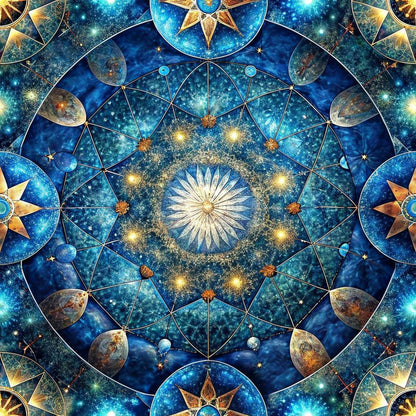 Celestial Elements Pattern 10 Quilting Cotton Fabric