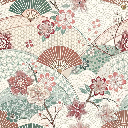 Japanese Kimono Pattern 1 Quilting Cotton Fabric