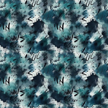 Grunge Echoes Pattern 6 Quilting Cotton Fabric