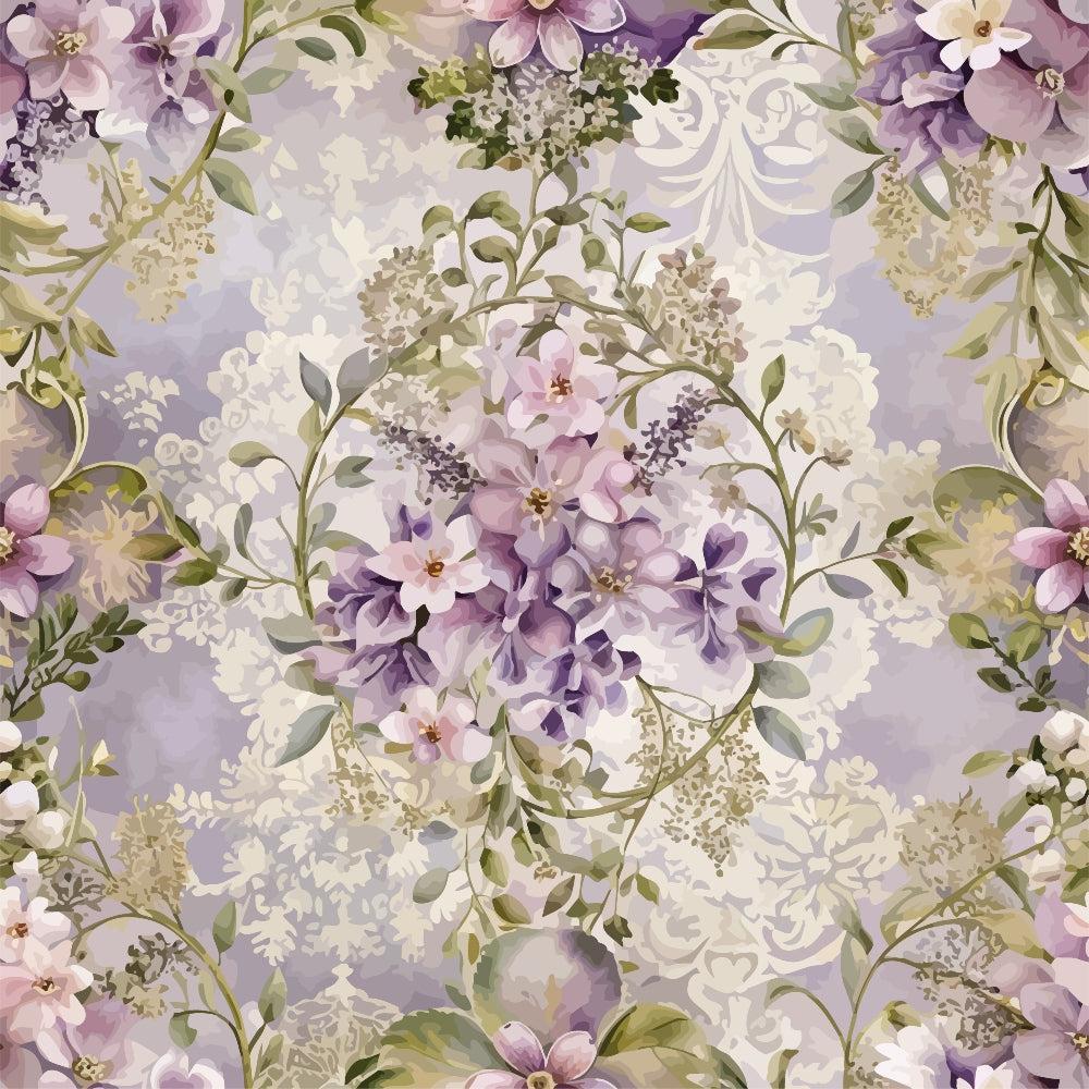 Baroque Florals Pattern 94 Quilting Cotton Fabric