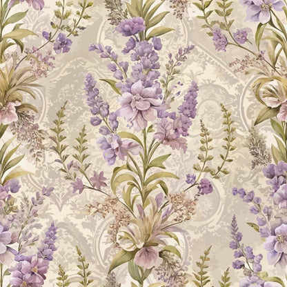 Baroque Florals Pattern 203 Quilting Cotton Fabric