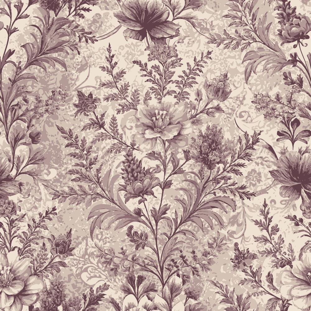 Baroque Florals Pattern 202 Quilting Cotton Fabric