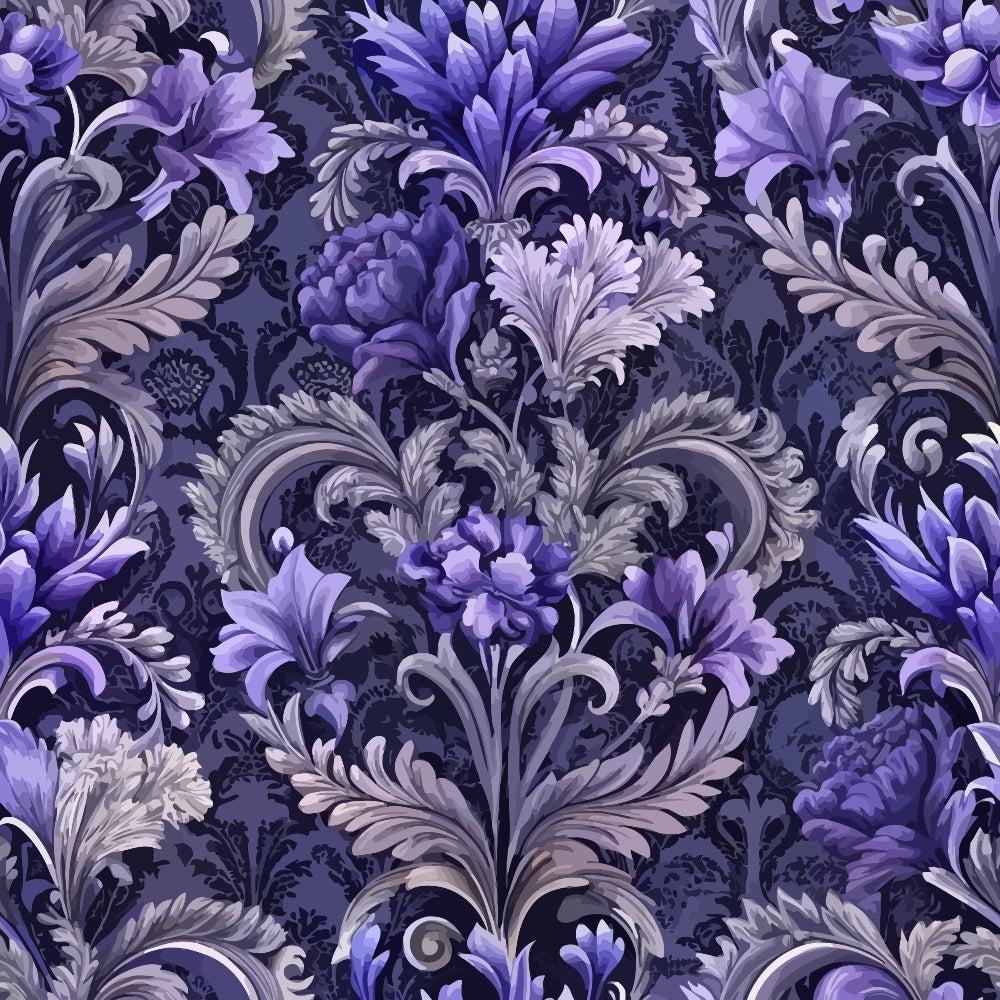 Baroque Florals Pattern 224 Quilting Cotton Fabric