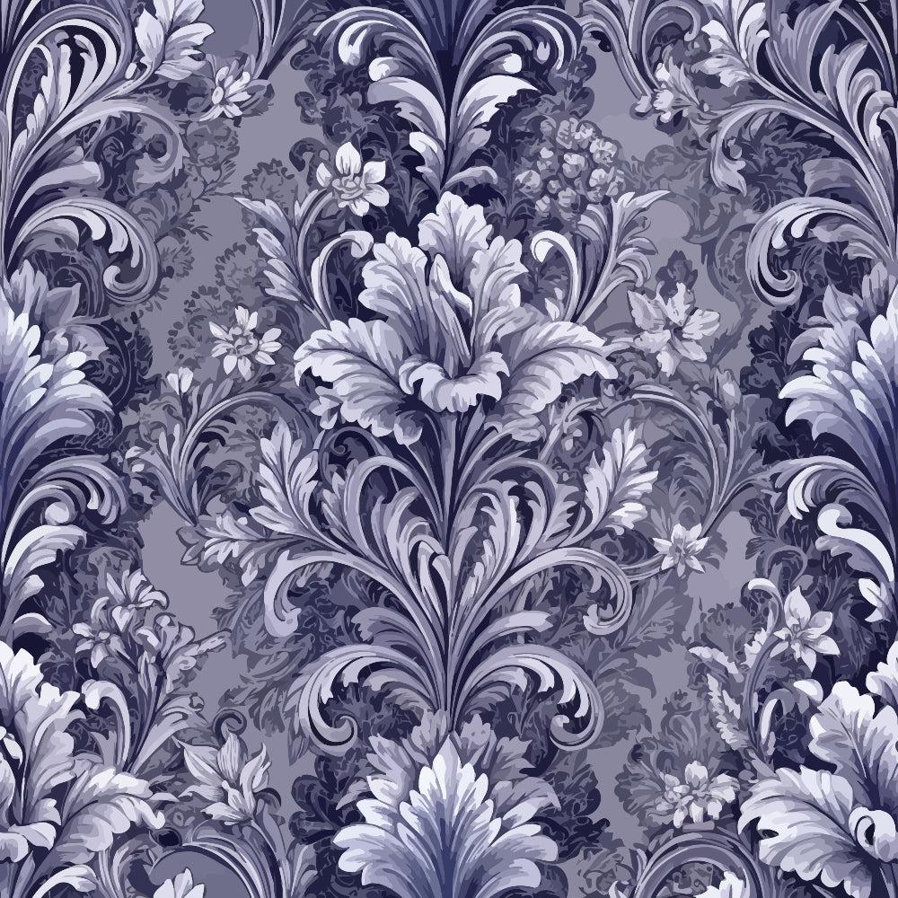 Baroque Florals Pattern 221 Quilting Cotton Fabric